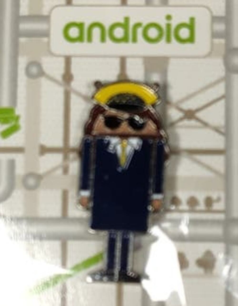 2018 Google Android MWC Limited Edition Pin Professional Driver, Cab, Cabbie